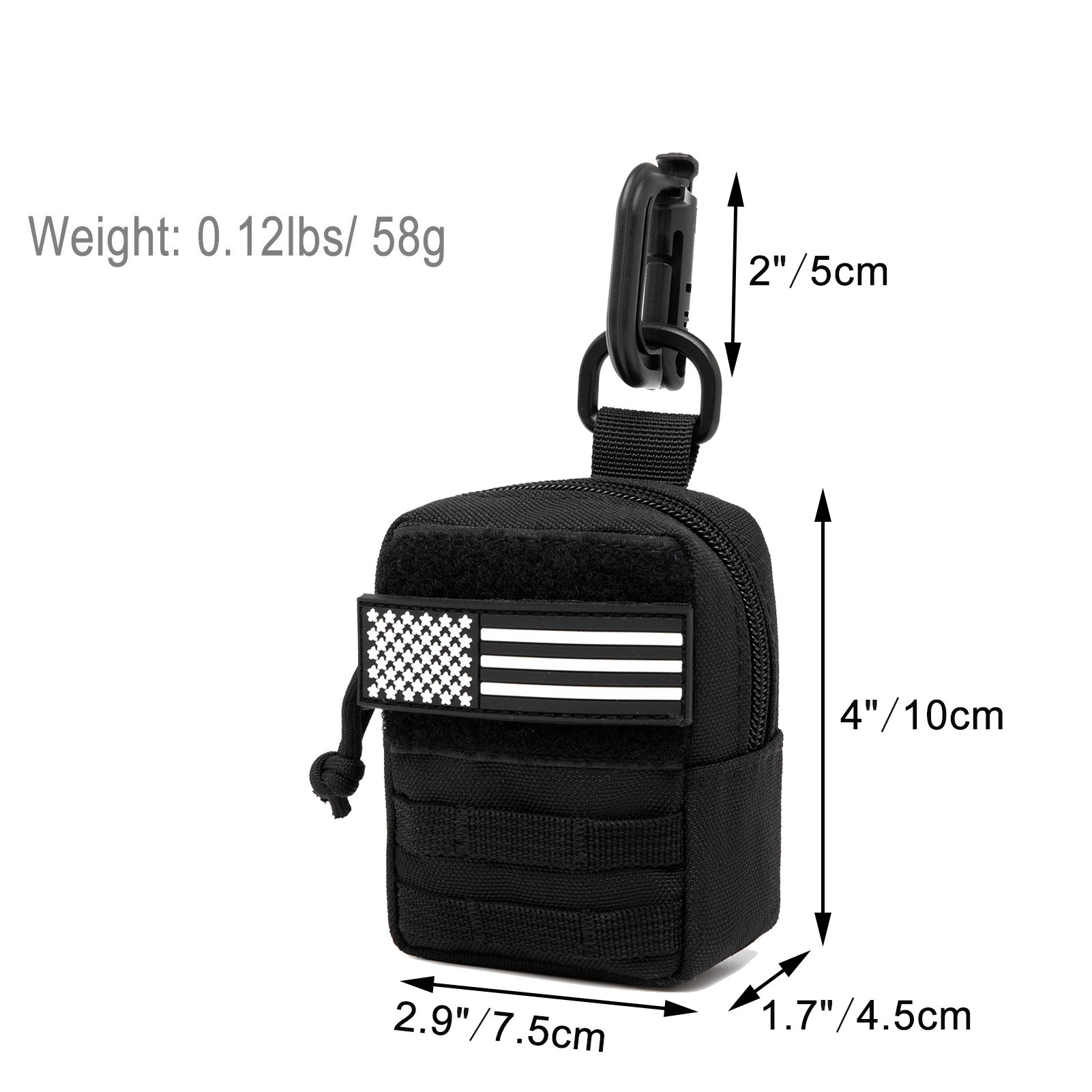 アウトドア用ミニMOLLEポーチ、軽量で実用的なウエストバッ - Edc Carry Kit のレビューと価格