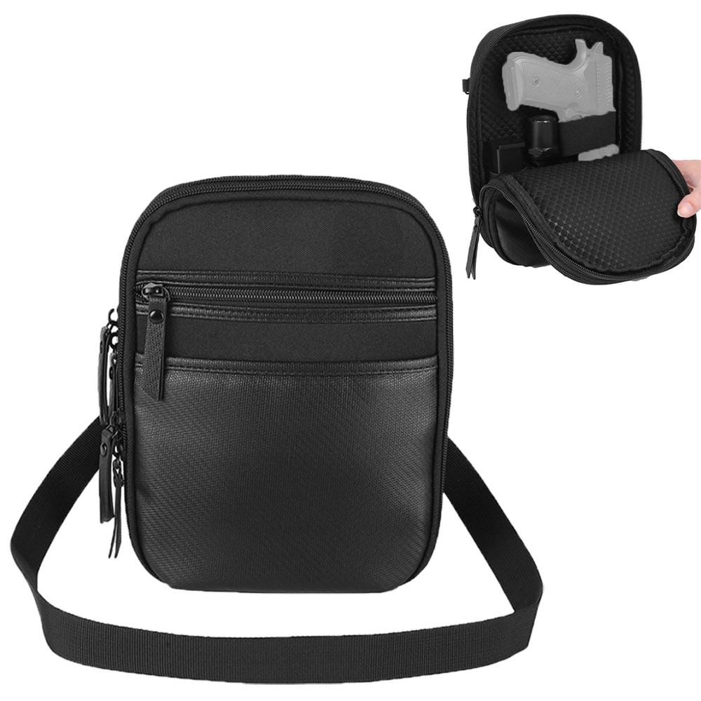 戦術的な銃バッグ隠しキャリーハンドガンバッグショルダーストラ - Edc Carry Fanny Pack のレビューと価格