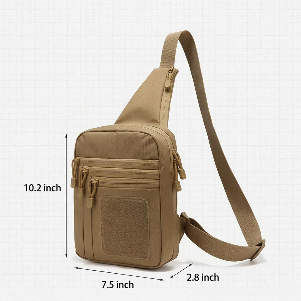 戦術用ピストルガンバッグ、隠しキャリーガンホルスター、ハンド - Edc Concealed Carry Sling Bag のレビューと価格